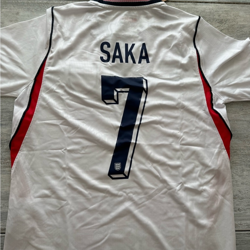 Nike England Men's Football Jersey World Cup 2026 #7 Bukayo Saka - Picture 2 of 4